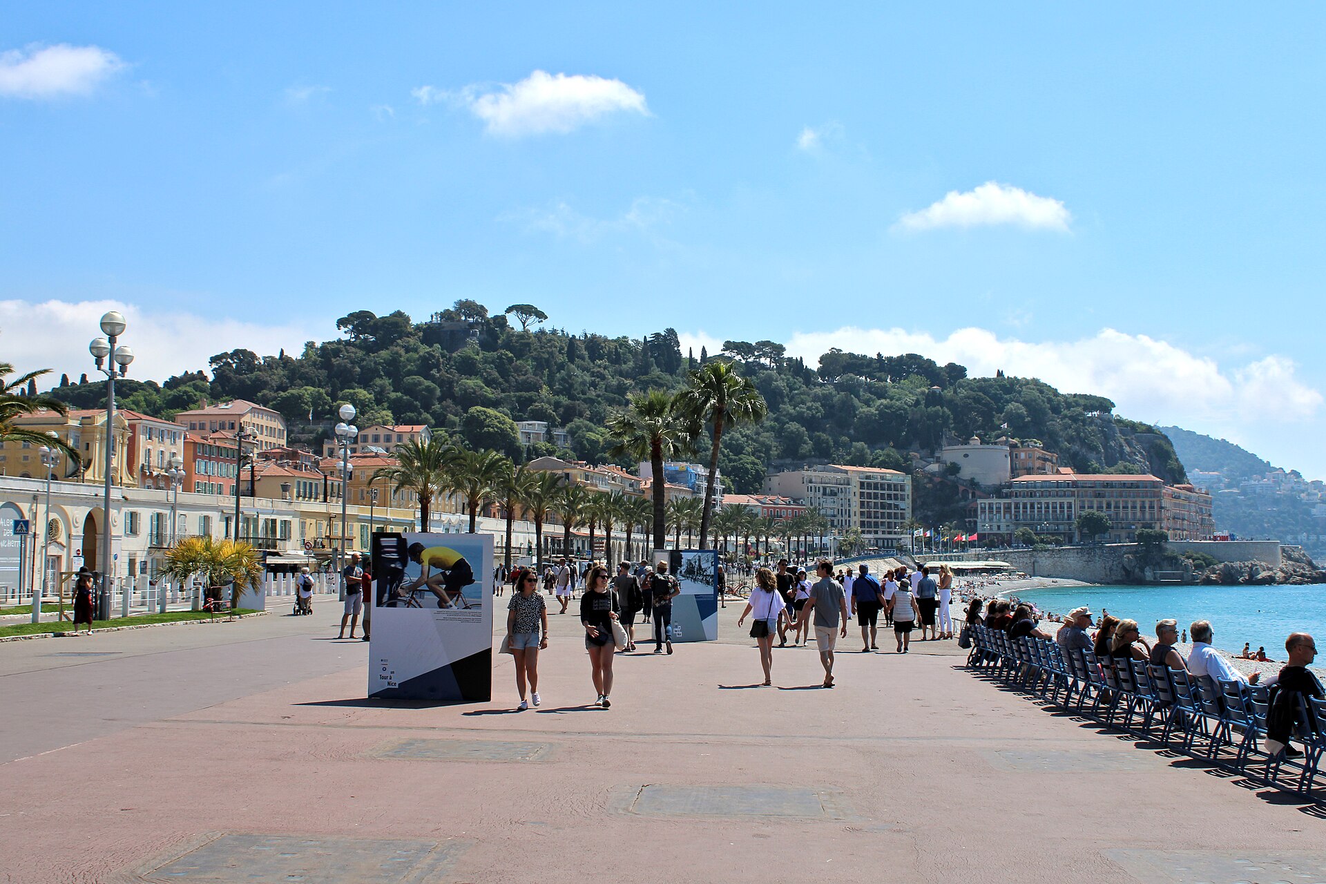 Promenade des Anglais à Nice — location saisonnière à Nice